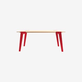 SWITCH S Table in Cherry Red