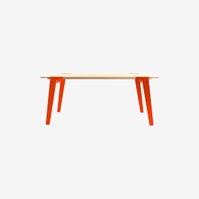 SWITCH S Table in Foxy Orange