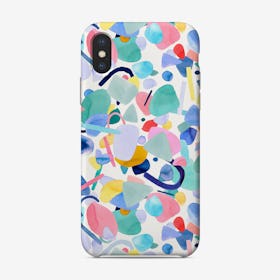 Abstract Geometric Shapes Phone Case
