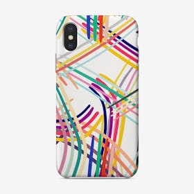 Woven Colorful Lines Multi Phone Case