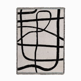 Scandinavian Marker Line 2 Woven Throw