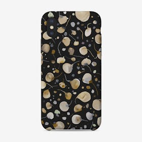 Flying Seeds Gold Silver Phone Case