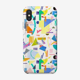 Geometric Collage Pop Phone Case