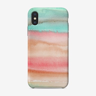 Gradient Watercolor Melon Phone Case