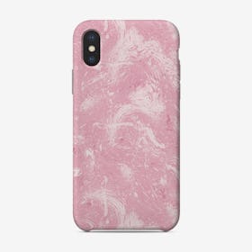 Abstract Dripping Painting Pink Phone Case