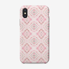Boho Shibori Pink Phone Case