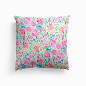 Spring Days Pink Cushion