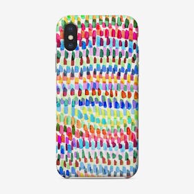Artsy Strokes Stripes Colorful Phone Case