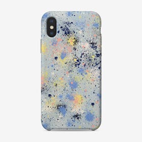 Ink Dust Blue Phone Case