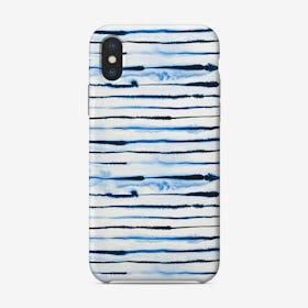 Electric Lines White Phone Case