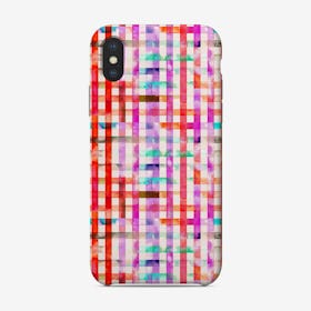 Gingham Vichy Pink Phone Case