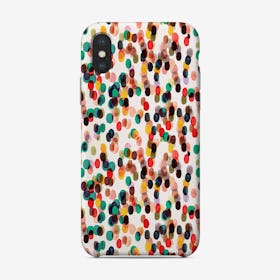 Relaxing Tropical Dots Phone Case