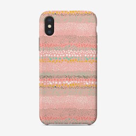 Little Textured Dots Pink Phone Case