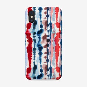 Soft Nautical Watercolor Lines Phone Case