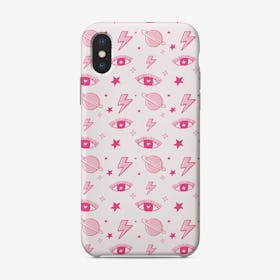 Pink Cosmic Girl Phone Case