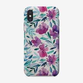 Loose Pink Floral Case Phone Case