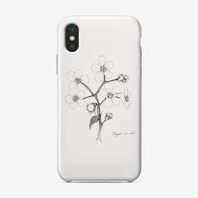 Forget Me Not Phone Case