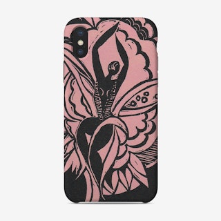 Flower Dancer Pink Phone Case