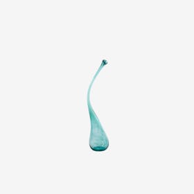 SWAN L Vase in Turquoise