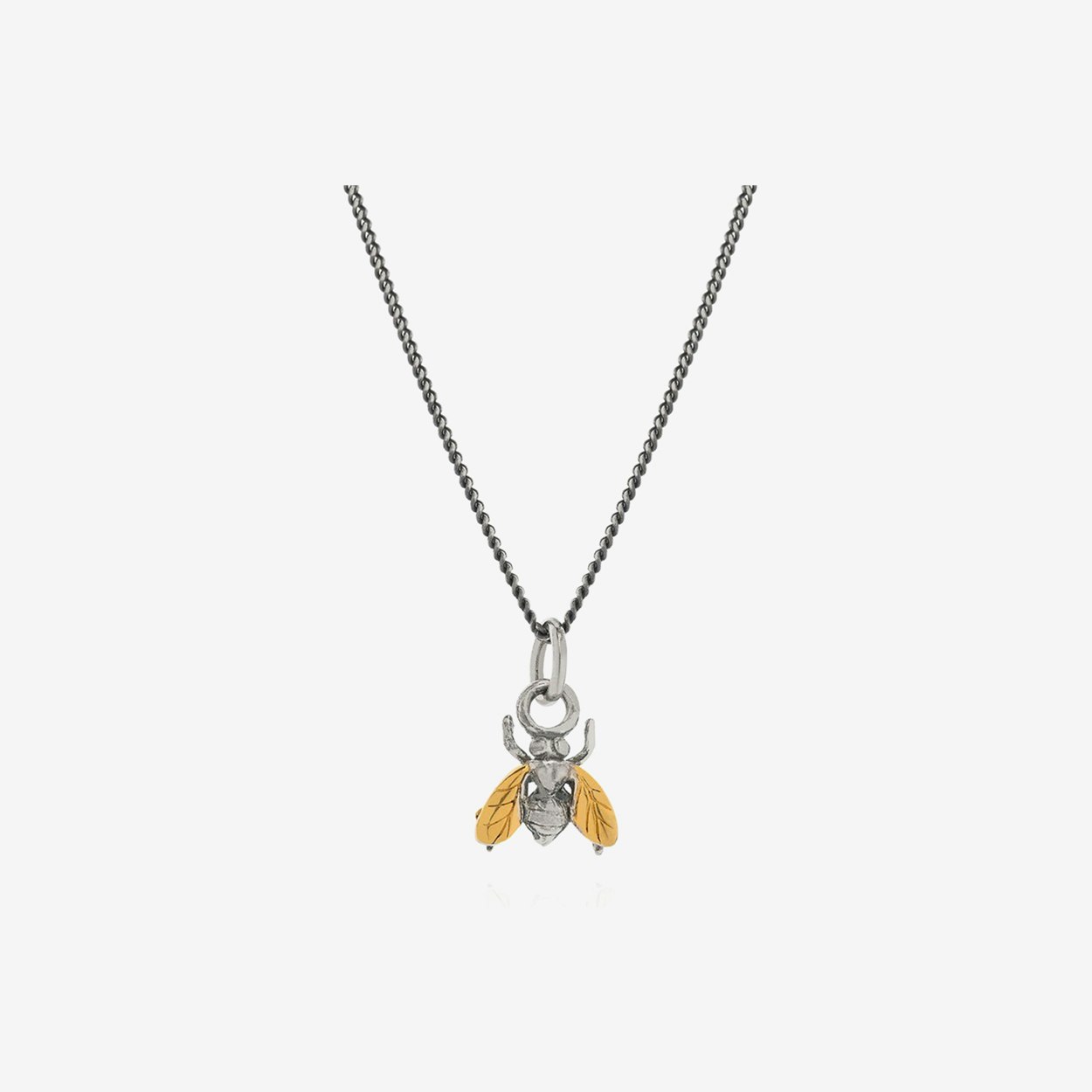 Gilded Little Fly Necklace by Yasmin Everley Jewellery
