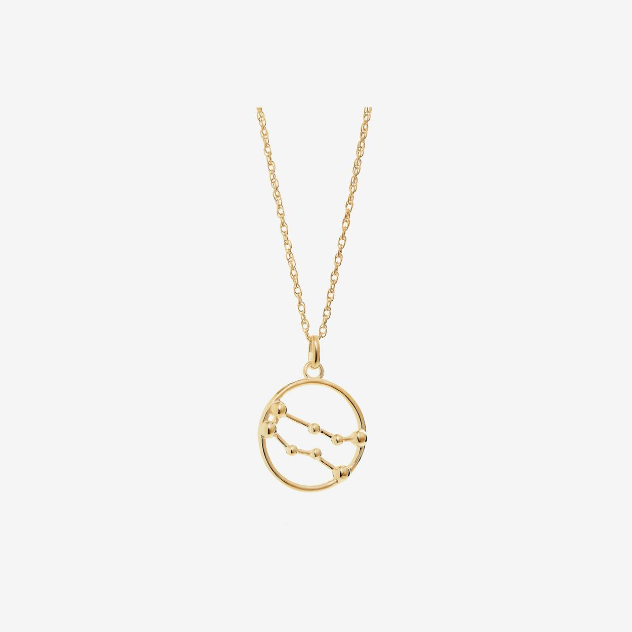 gemini stone necklace