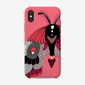 Butterfly Grey Phone Case