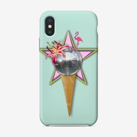 Disco Ice Cream Phone Case