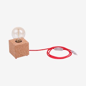 Moco Table Lamp - Red / Natural