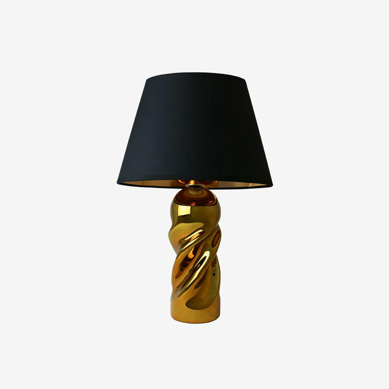 table lamp gold base