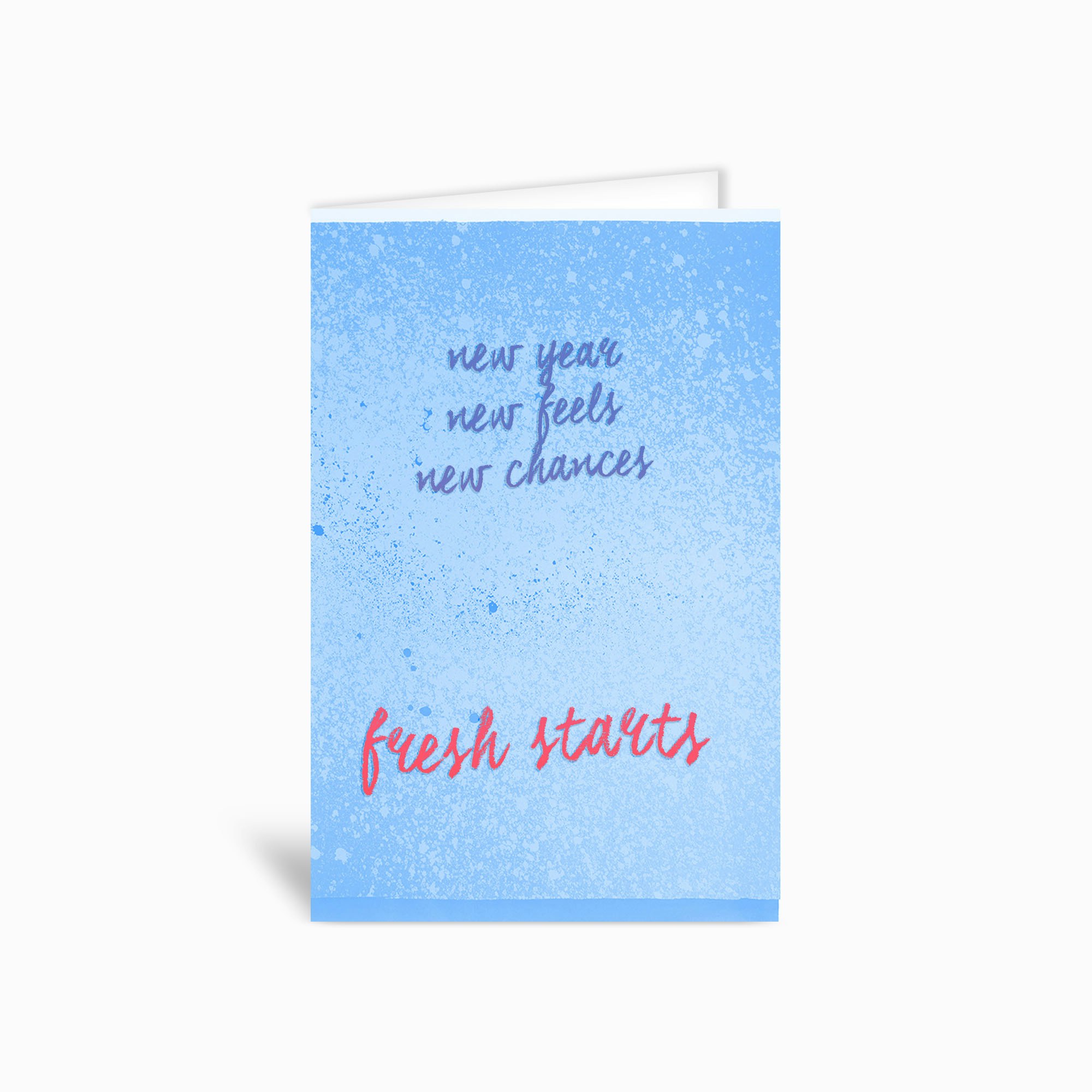 Fresh Starts Greetings Card by Jack, The Dog