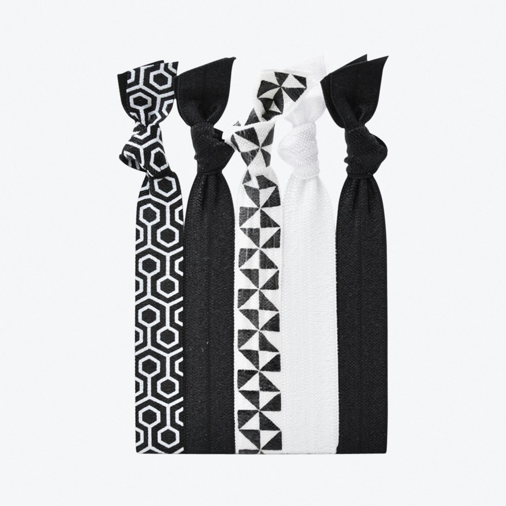 Monotone Hair Ties By Popband Discover Beauty On Fy