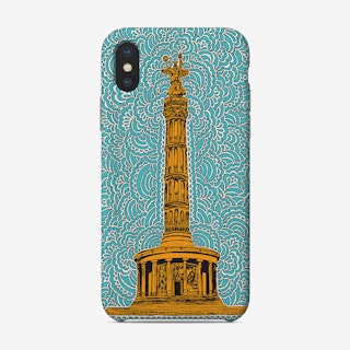 Berlin Siegessaule Phone Case