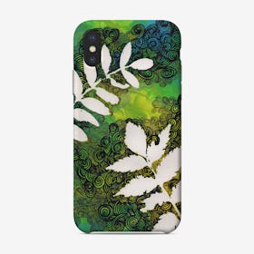 Leaf Print Phone Case