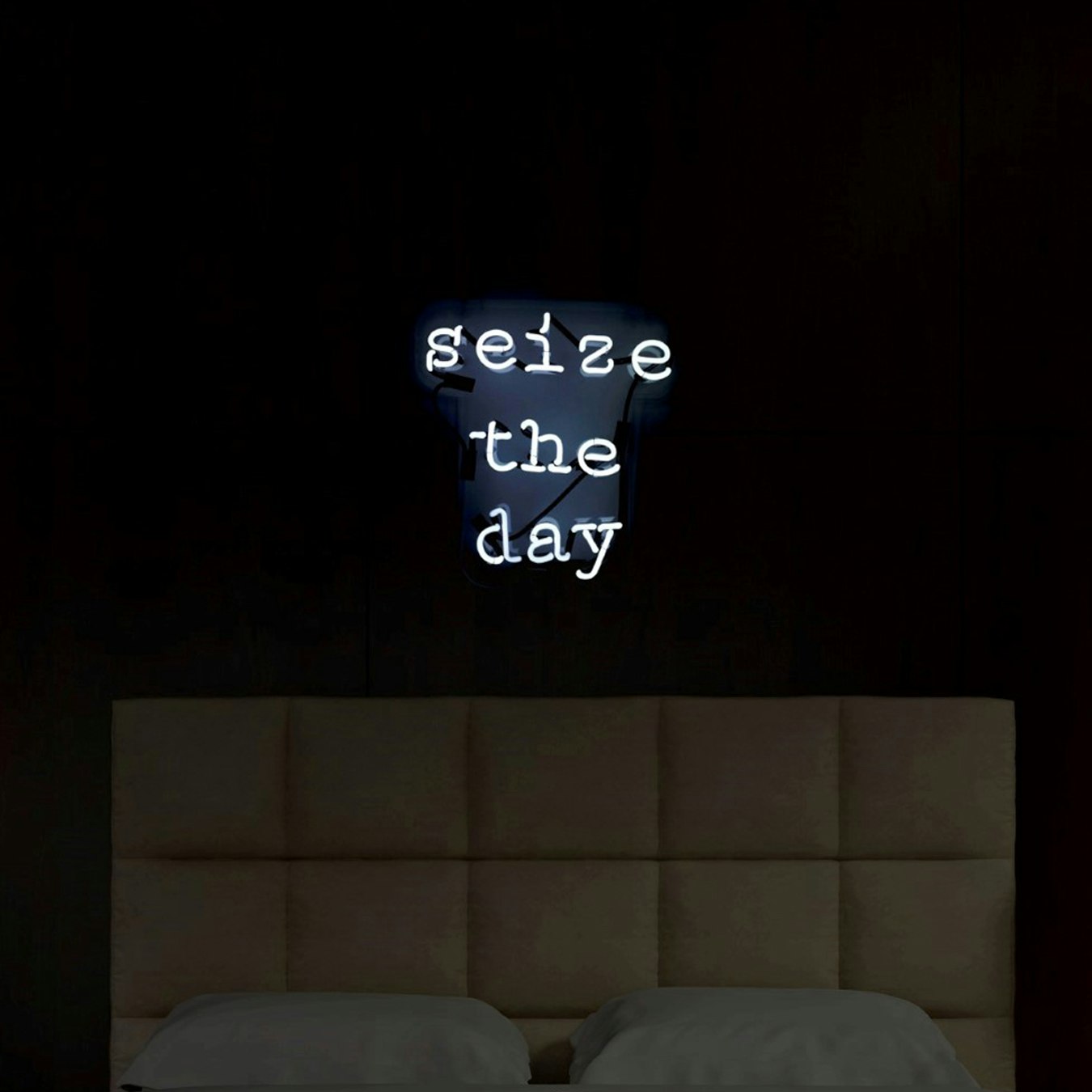 Seize The Day Neon Sign