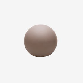 Shining Globe Floor Light in Taupe