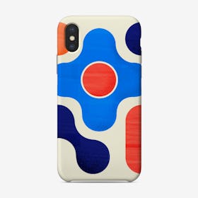 Shapes  Modern Geometry No3jpg Phone Case