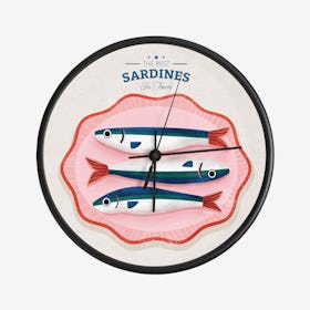 Sardines Clock