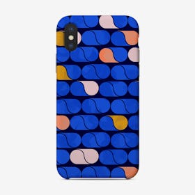 Blue Modern Pattern Phone Case