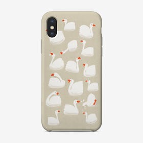 Flock Of Geese Phone Case