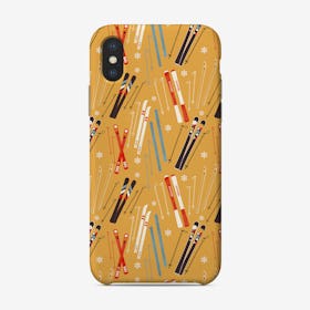 Colorful Skis Pattern Phone Case