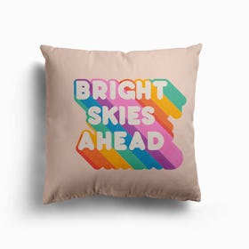 Bright Skies Ahead Canvas Cushion