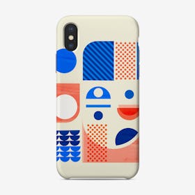 Mid Century Abstract 1 Phone Case
