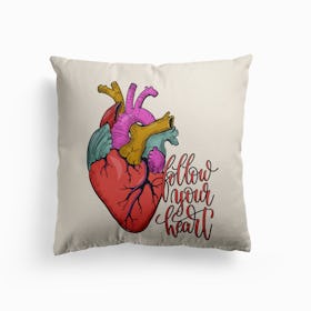 Follow Your Heart Cushion