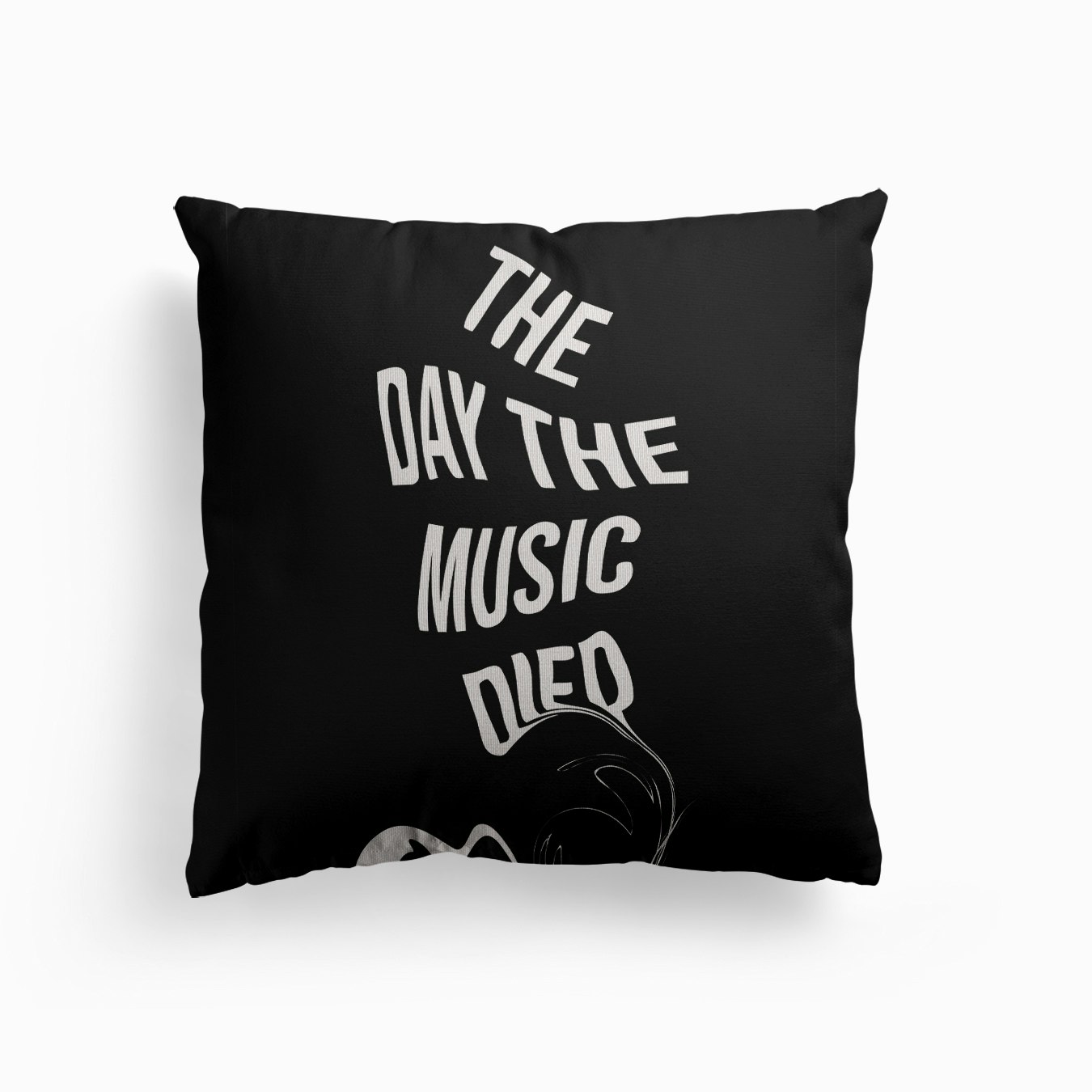 Day The Music Died Canvas Cojín
