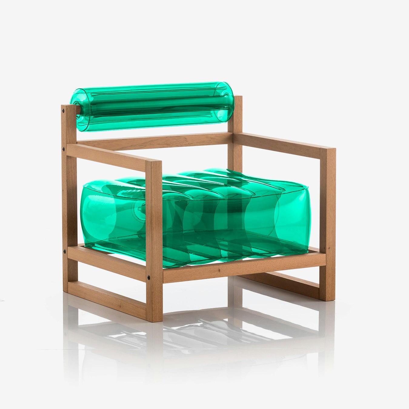YOKO - Crystal Green - Wood Frame
