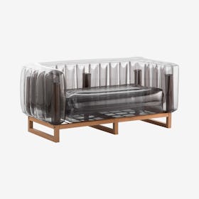 YOMI EKO WOOD Sofa - Crystal Black