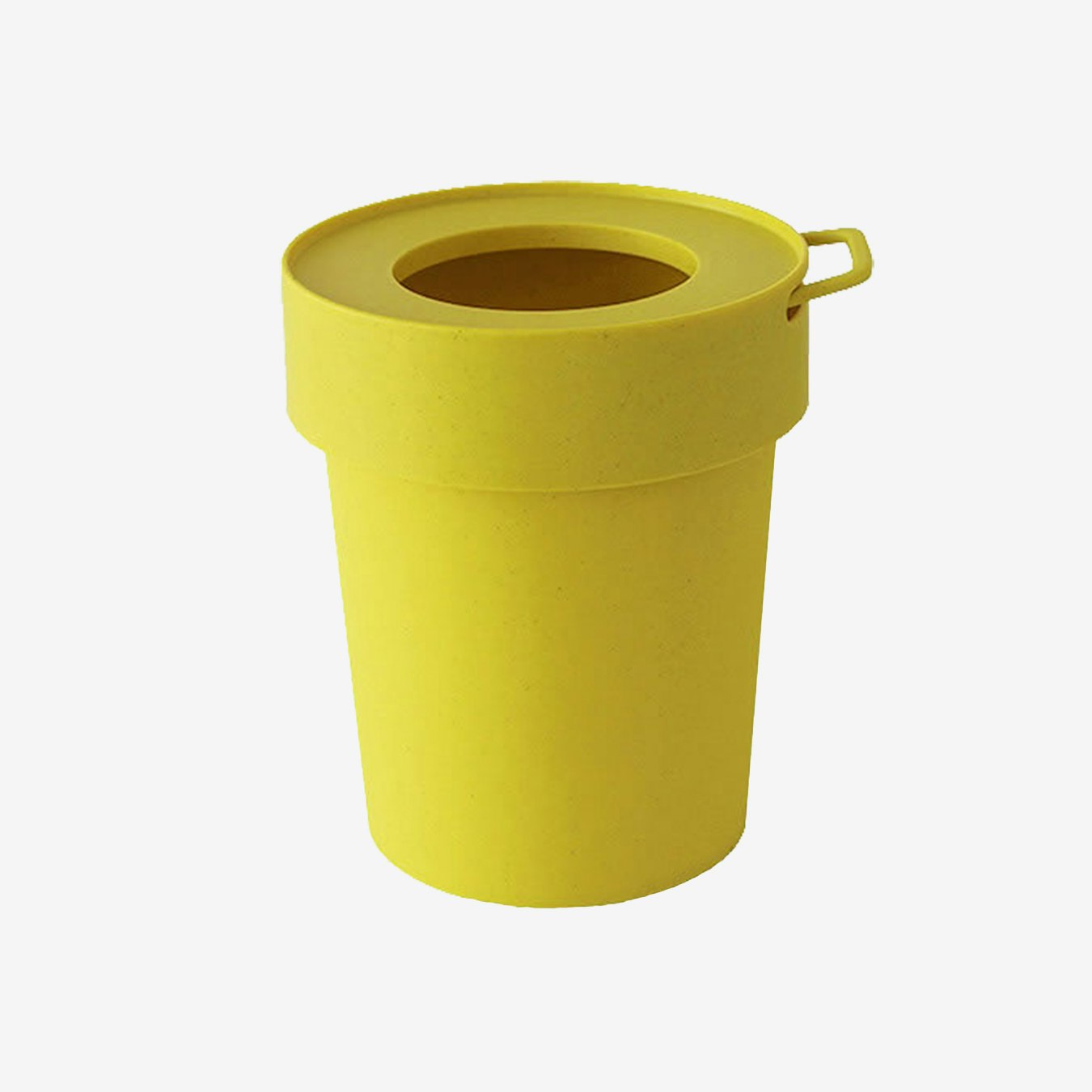 TapTrash Bin with Lid - Baked Yellow by Hachiman