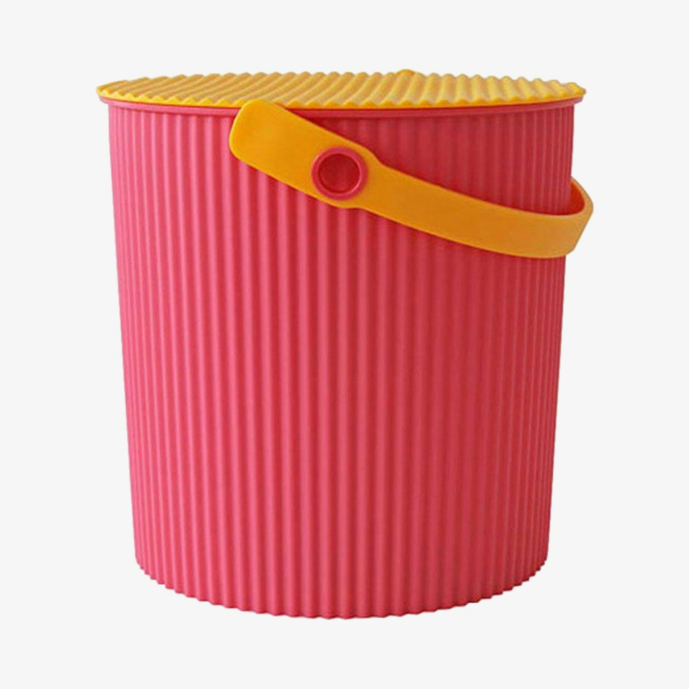 Omnioutil Storage Bucket & Lid - Pink/Orange by Hachiman