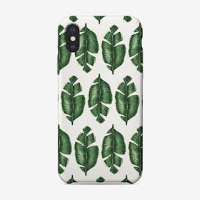 Tropical Leaf Pattern Phone Case