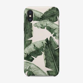 Under Palm Leaves Phone Case